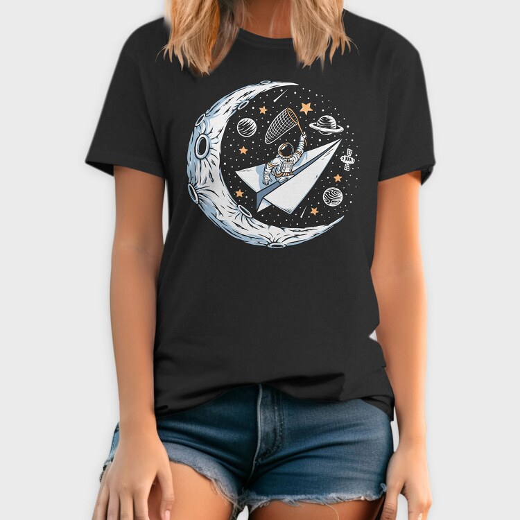 Moon Rocket Dreams, Tricou Barbati (Unisex)