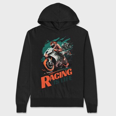 Racing Is Life Sport Bikes Racing, Hanorac Oversize Barbati (Unisex)