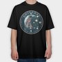 Cosmic Wanderer, Tricou Oversize Barbati (Unisex)