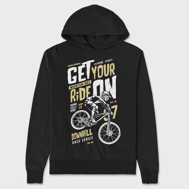 Get Your Ride On, Hanorac Oversize Barbati (Unisex)