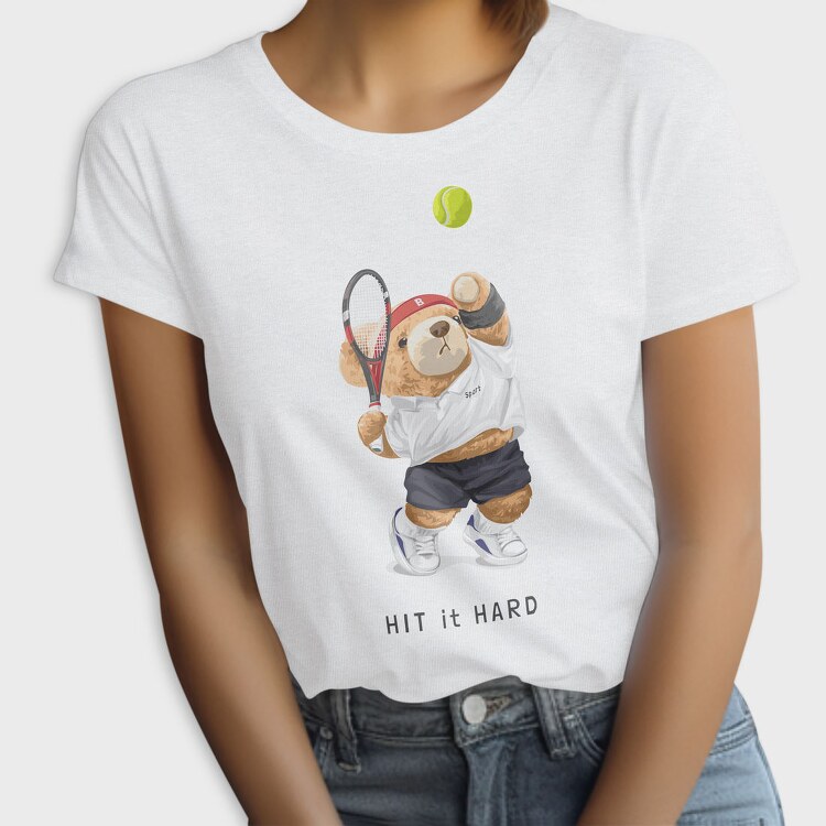 Tennis Bear Ace, Tricou Femei