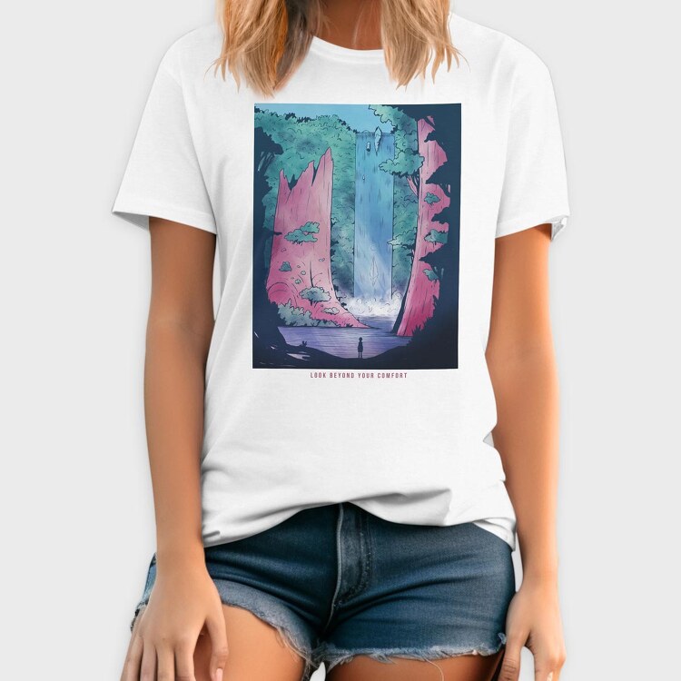 Fantasy_Landscape_06, Tricou Barbati (Unisex)