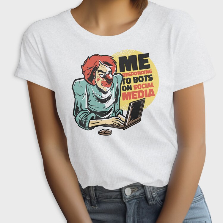 Clown Social Media, Tricou Femei