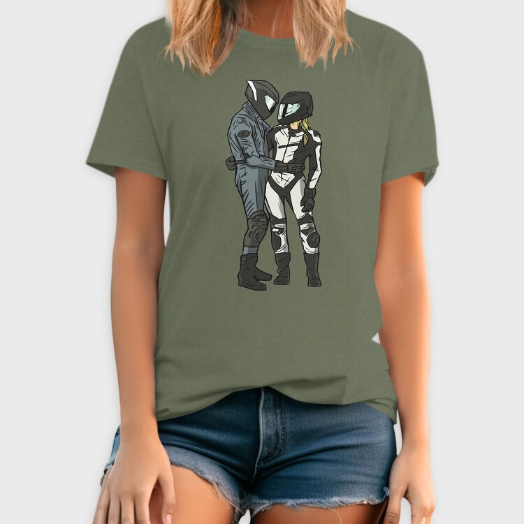 Motorcycle Romance, Tricou Barbati (Unisex)