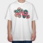 Love Not War Blooms, Tricou Oversize Barbati (Unisex)