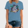 Space Palm Astronaut, Tricou Barbati (Unisex)