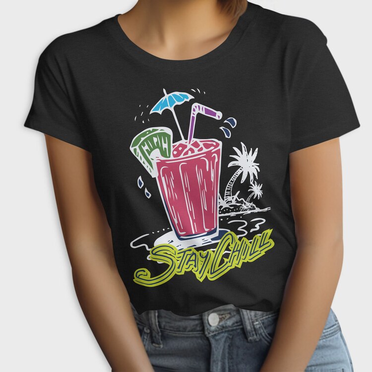Tropical Chill Vibes, Tricou Femei