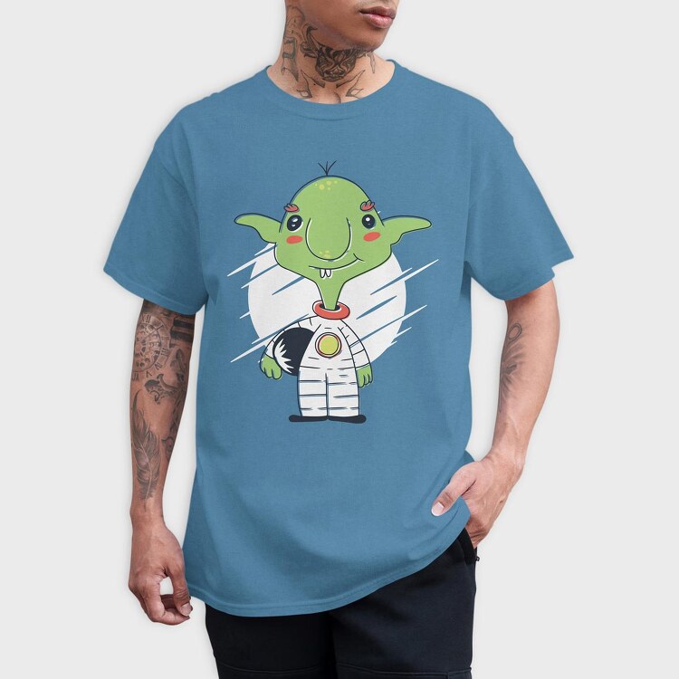 Goblin Astronaut, Tricou Barbati (Unisex)