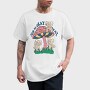 Mushroom Bear Vibes, Tricou Barbati (Unisex)