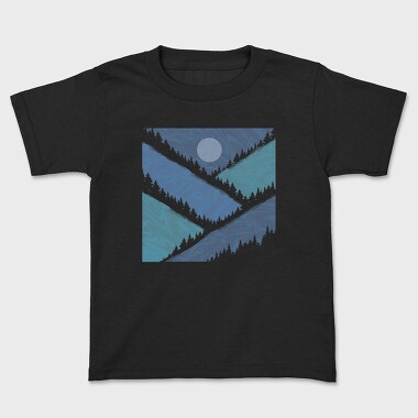 Tricou Copii, Geometric Mountains