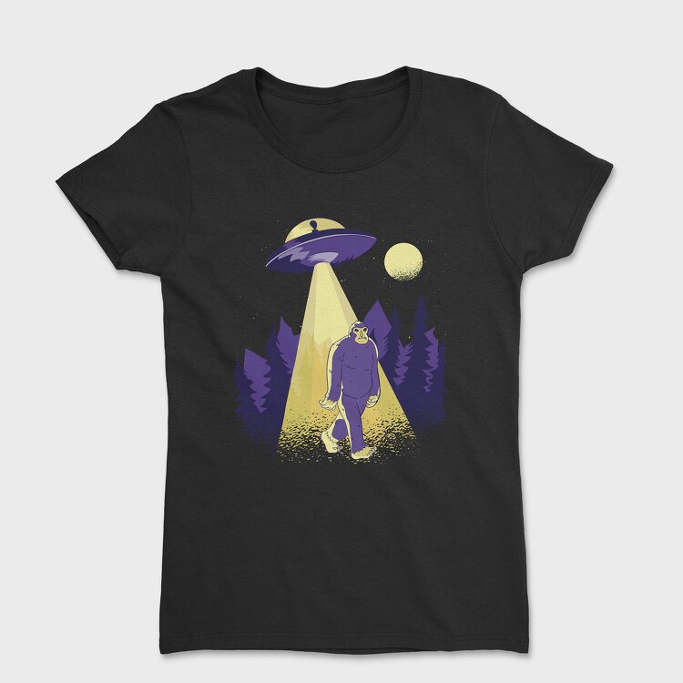 Alien Kidnapping Bigfoot, Tricou Femei