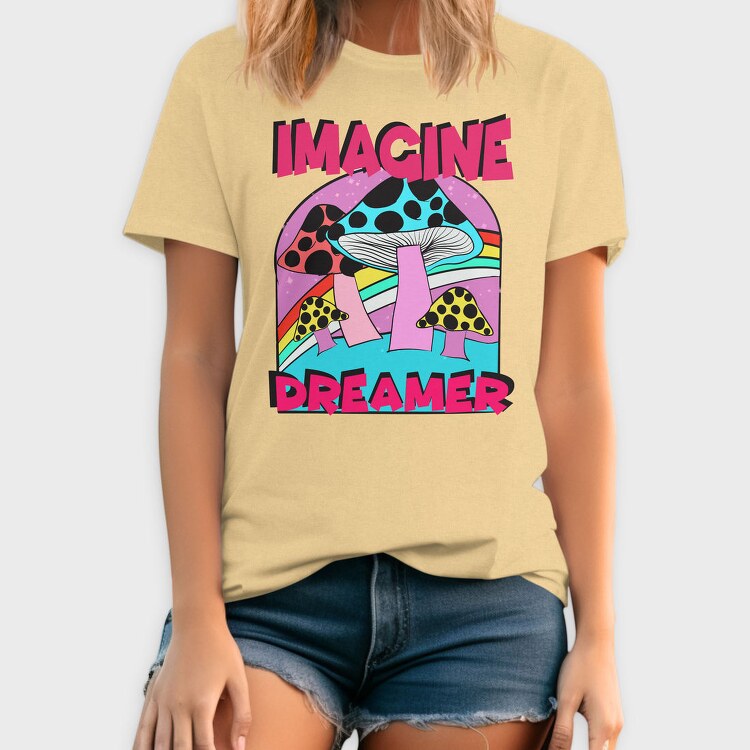 Mushroom Dreams, Tricou Barbati (Unisex)