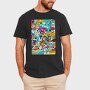 Colorful Chaos Crew, Tricou Barbati (Unisex)