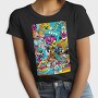 Colorful Chaos Crew, Tricou Femei