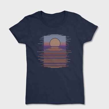 Tricou Femei, Landscape Sunset Tshirt