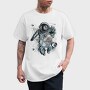 Space Ramen Astronaut, Tricou Barbati (Unisex)