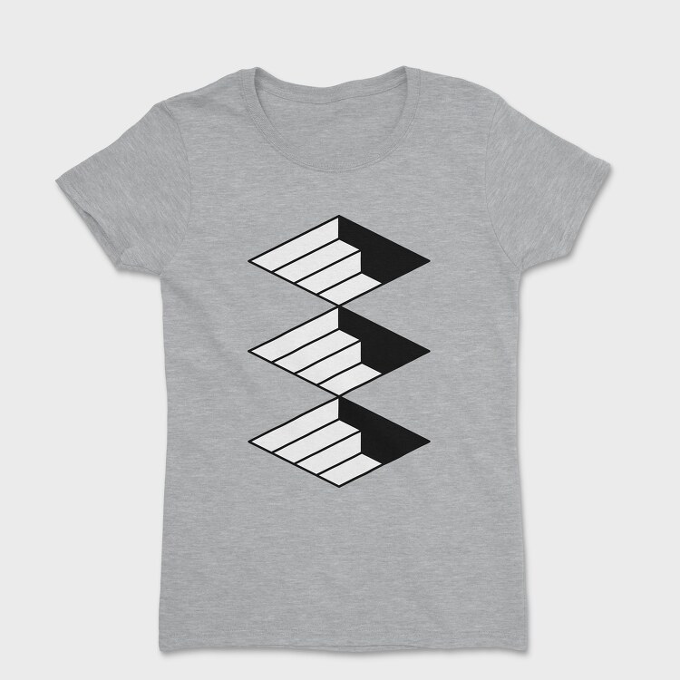 Minimal Geometric 4, Tricou Femei