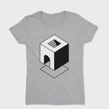 Tricou Femei, Minimal Geometric 5