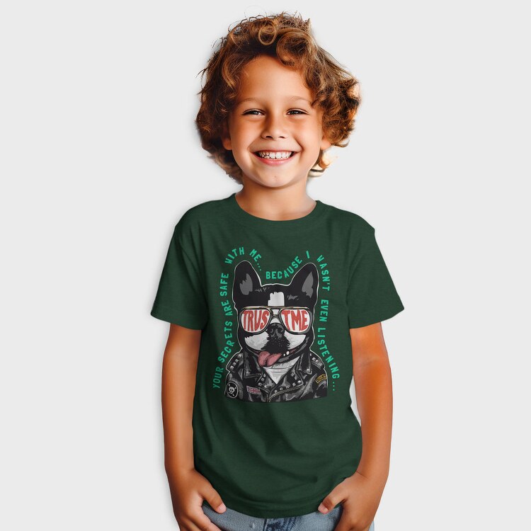 Doggy Cool Biker, Tricou Copii