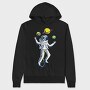Astronaut Juggling, Hanorac Oversize Barbati (Unisex)