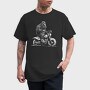 Big Foot Motorcycle, Tricou Barbati (Unisex)
