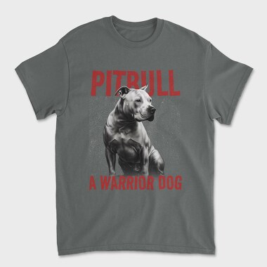 Pitbull Warrior Dog, Tricou Barbati (Unisex)