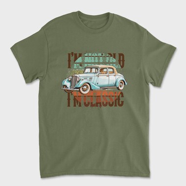 Old Car Quote, Tricou Barbati (Unisex)