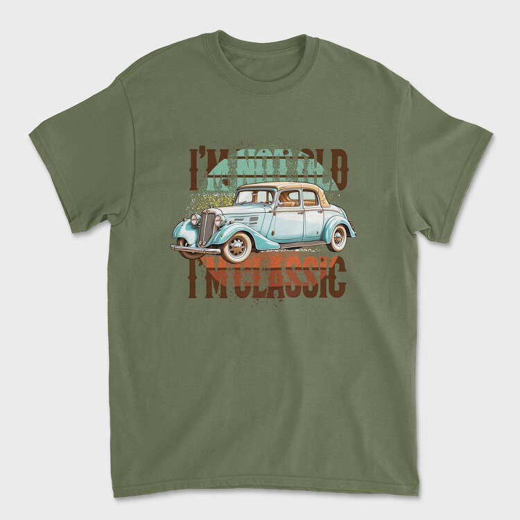 Old Car Quote, Tricou Barbati (Unisex)