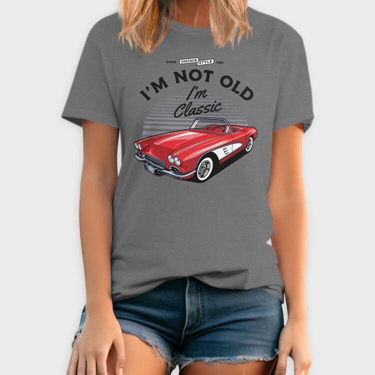 1961 Chevrolet Corvette, Tricou Barbati (Unisex)