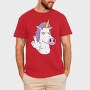 Middle Finger Unicorn, Tricou Barbati (Unisex)