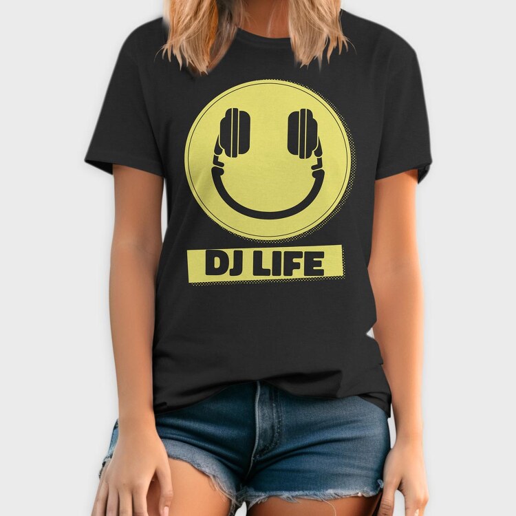 DJ Life, Tricou Barbati (Unisex)