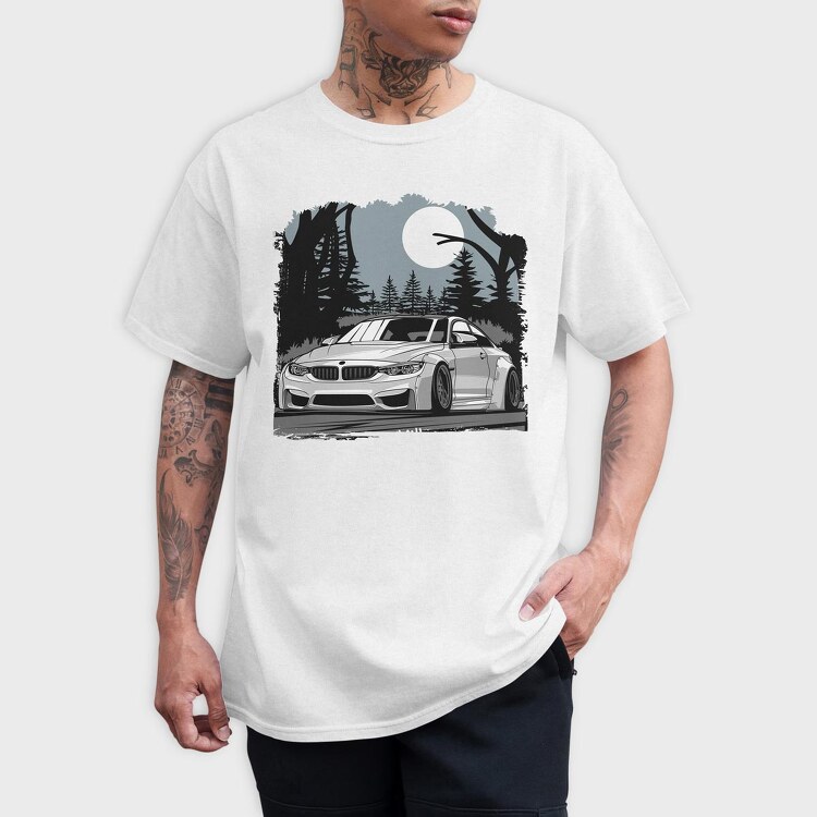 Bmw M4 Final, Tricou Barbati (Unisex)