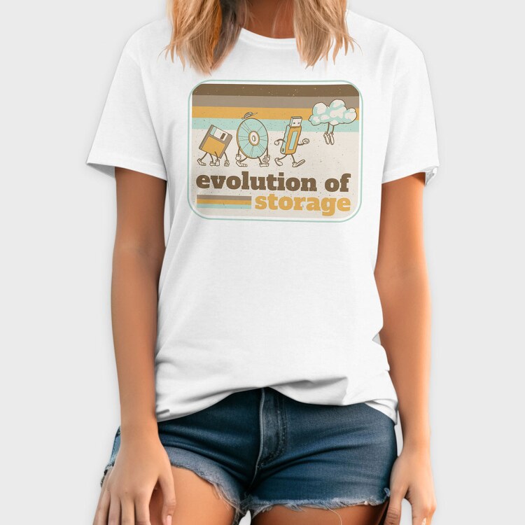 Evolution of Storage Vintage, Tricou Barbati (Unisex)