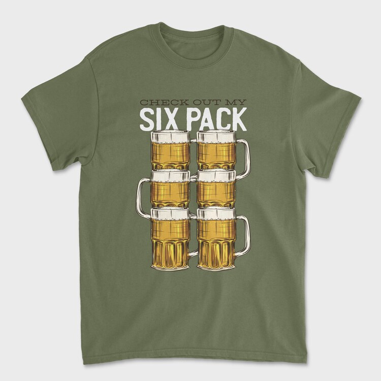 Beer Sixpack, Tricou Barbati (Unisex)