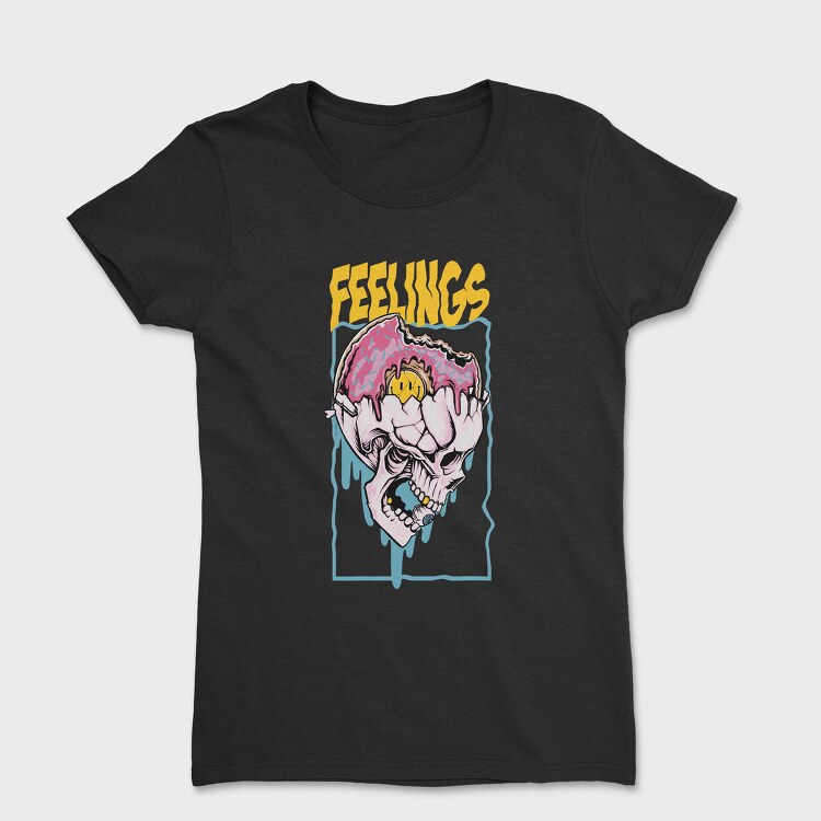 Donut Skull Feelings, Tricou Femei