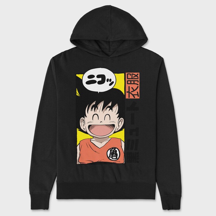 Dragon Ball Vibes, Hanorac Oversize Barbati (Unisex)
