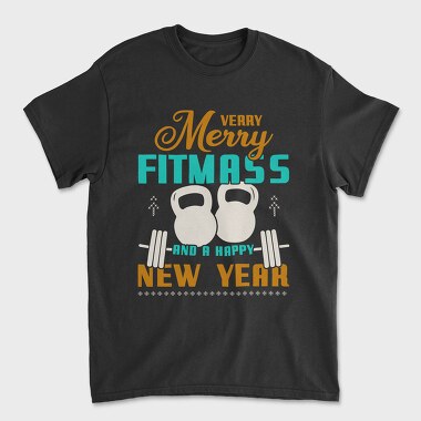 Fitmas Fest, Tricou Barbati (Unisex)