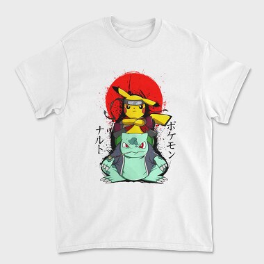 Pikachu Ninja Warrior, Tricou Barbati (Unisex)