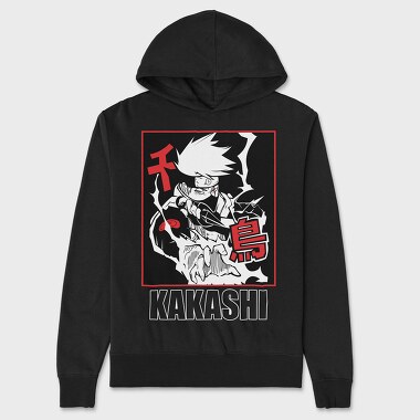 Kakashi Storm Rider, Hanorac Oversize Barbati (Unisex)