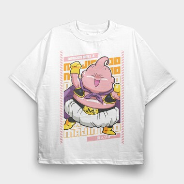 Majin Boo Boom, Tricou Oversize Barbati (Unisex)