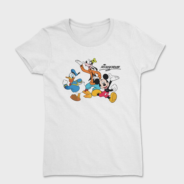 Mickey Mouse And Friends, Tricou Femei