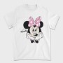 Minnie Mouse Bow Tie, Tricou Barbati (Unisex)