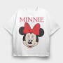 Minnies Midnight Bow, Tricou Oversize Barbati (Unisex)