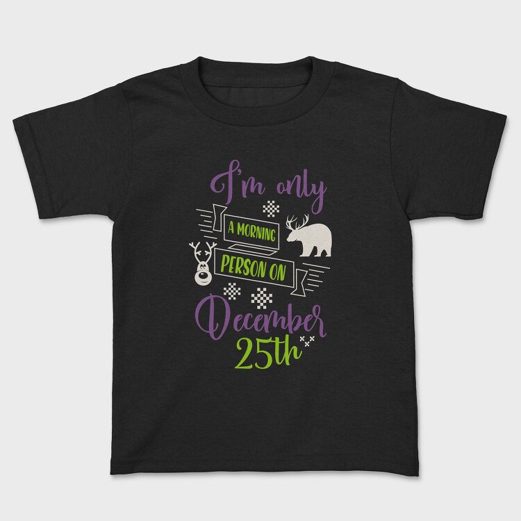 Morning Deer Vibes, Tricou Copii