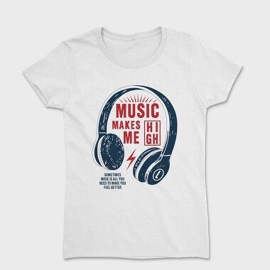 Music High Vibe, Tricou Femei
