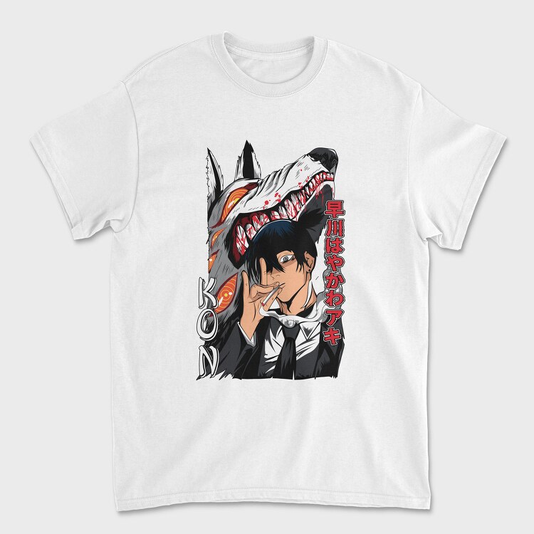 Dark Wolf Smoke, Tricou Barbati (Unisex)