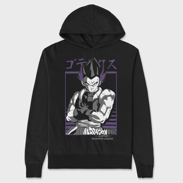 Vegeta Power Surge, Hanorac Oversize Barbati (Unisex)
