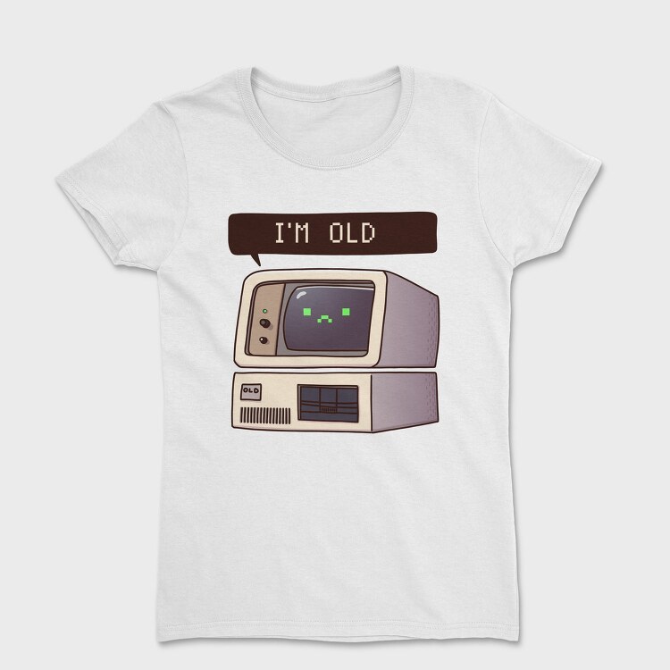 Vintage Tech Nostalgia, Tricou Femei
