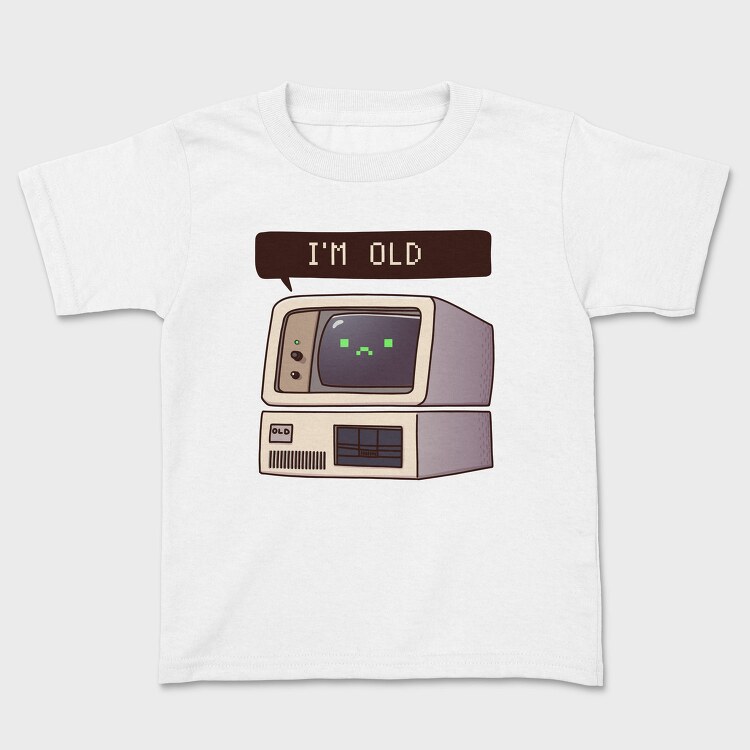 Vintage Tech Nostalgia, Tricou Copii
