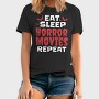 Eat Sleep Horror Movies, Tricou Barbati (Unisex)